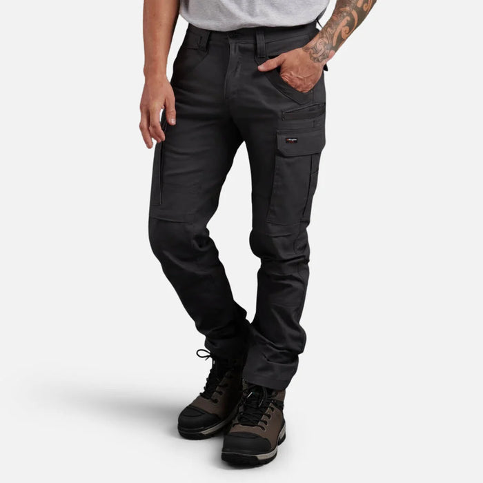 King Gee Tradies Stretch Cargo Pant - Charcoal