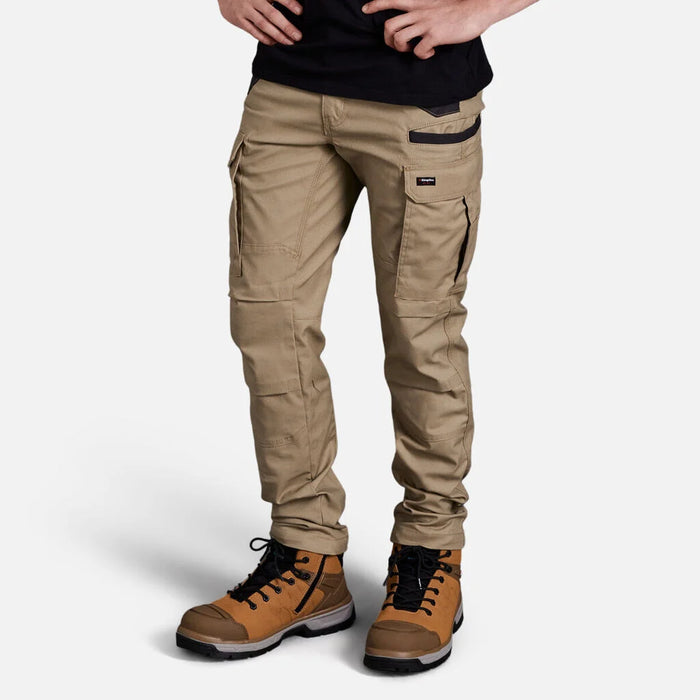 King Gee Tradies Stretch Cargo Pant - Khaki