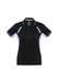 Biz Collection Women's Renegade Polo - Black/White/Silver