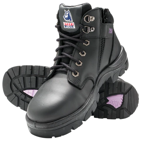 Steel Blue Parkes Ladies Zip Sided Safety Boot 512758
