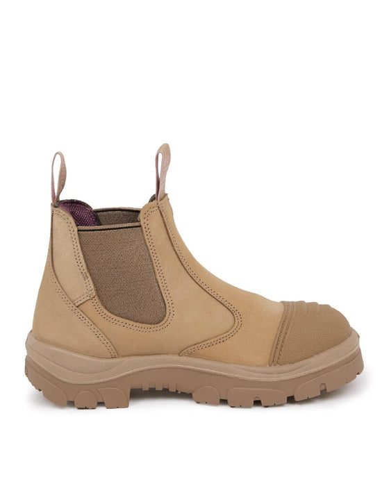 Steel Blue Ladies Hobart Scuff Safety Boot - Sand