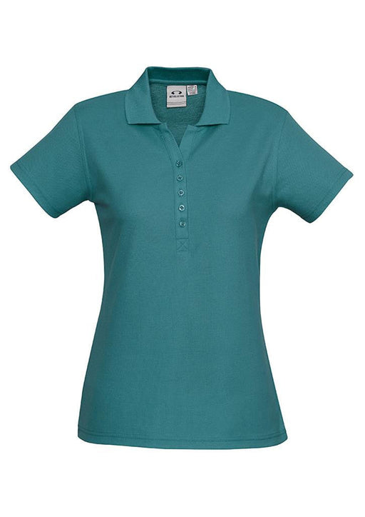 Biz Collection Women's Crew Polo - Teal
