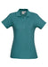 Biz Collection Women's Crew Polo - Teal